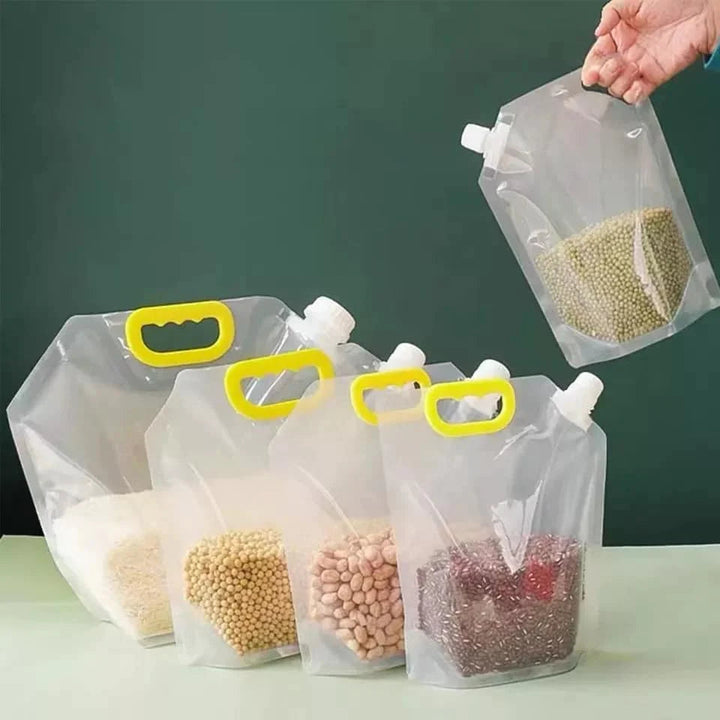 Kitchen Storage Moisture-Proof Sealed Transparent Portable Food-Grade Bag Stornfield