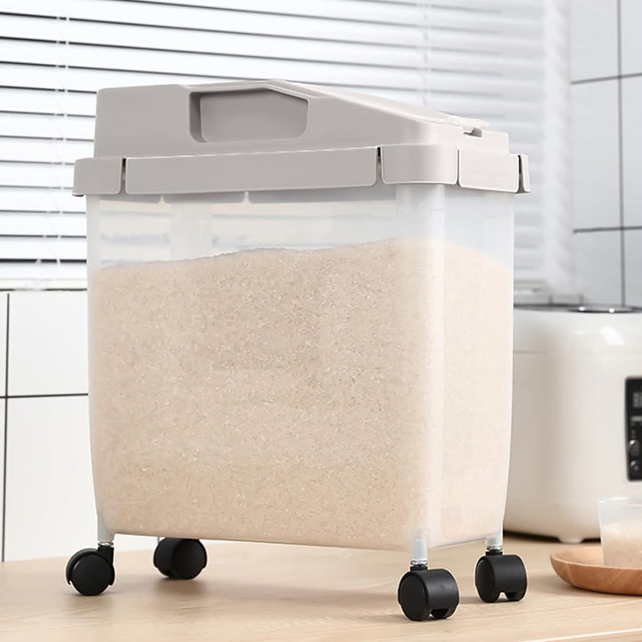 Stornfield 10kg Rice Storage Container with Wheels