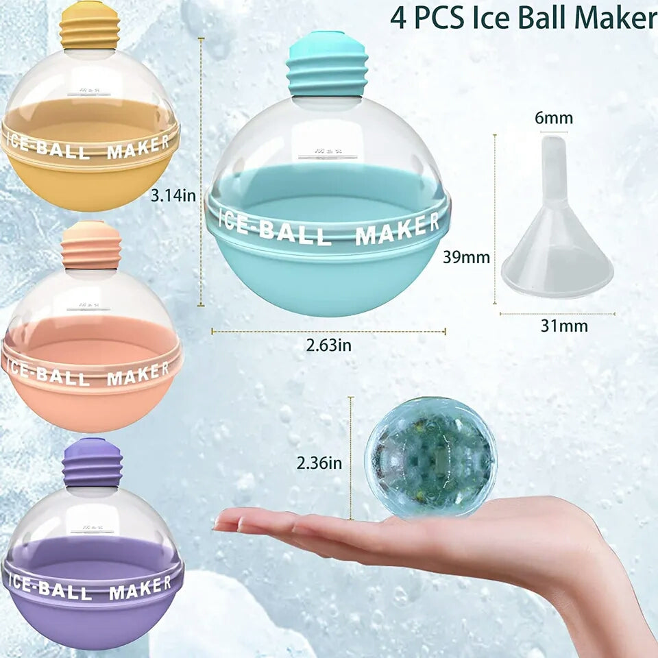 1PC Ice Ball Maker Mold 2.5 Inches Stornfield