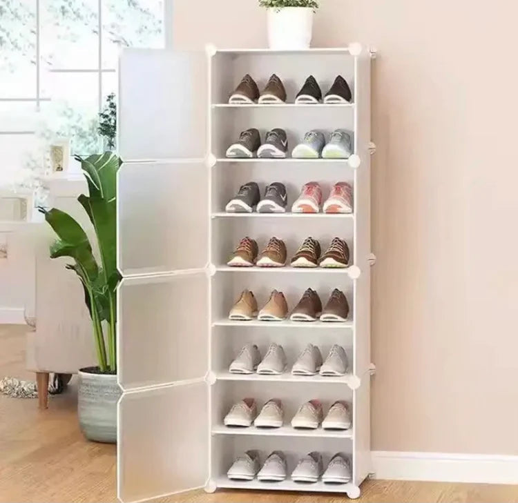 Space-Saving, Stackable Shoe Racks, Organizer Cabinet Shelves Stornfield