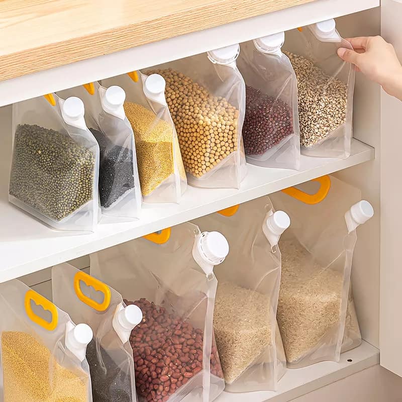 Kitchen Storage Moisture-Proof Sealed Transparent Portable Food-Grade Bag Stornfield