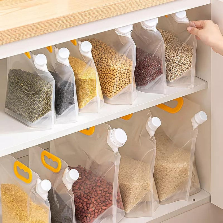 Kitchen Storage Moisture-Proof Sealed Transparent Portable Food-Grade Bag Stornfield