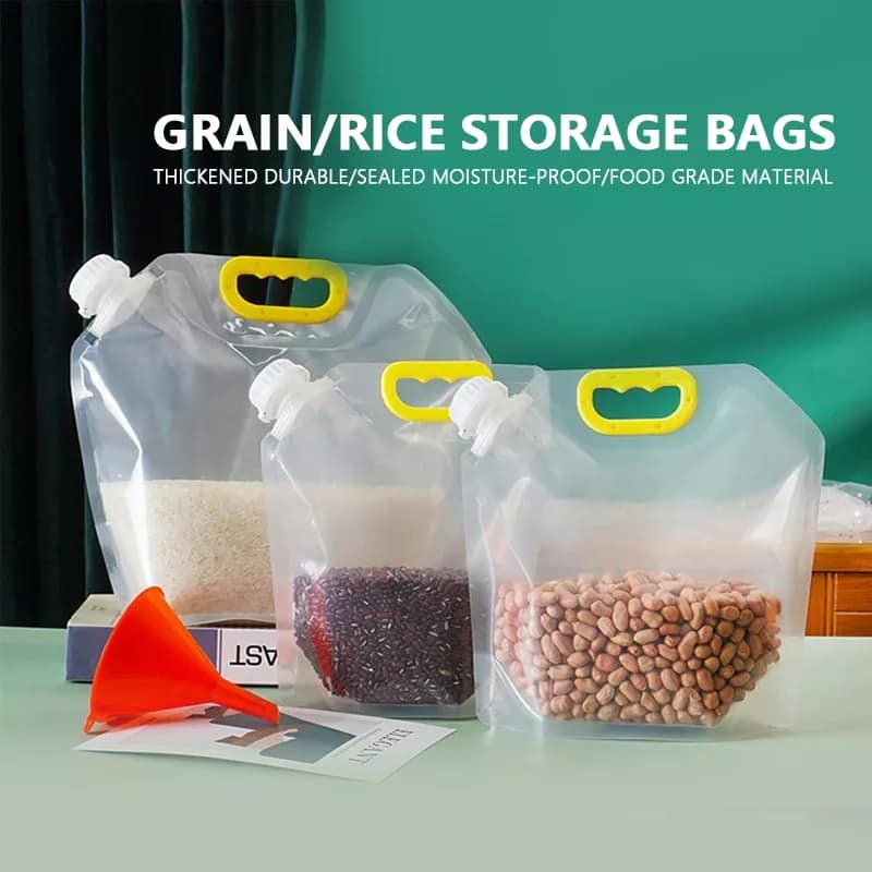Kitchen Storage Moisture-Proof Sealed Transparent Portable Food-Grade Bag Stornfield
