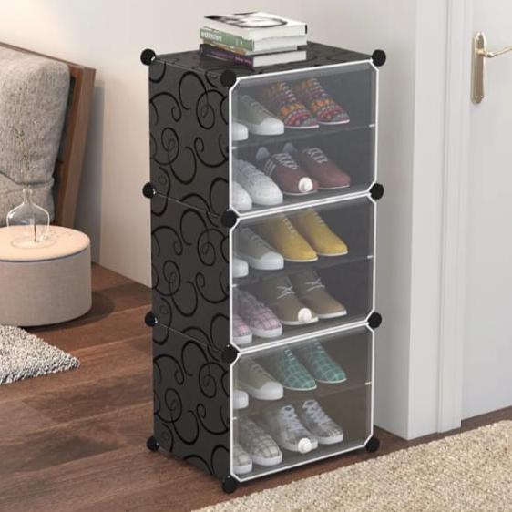 Space-Saving, Stackable Shoe Racks, Organizer Cabinet Shelves Stornfield