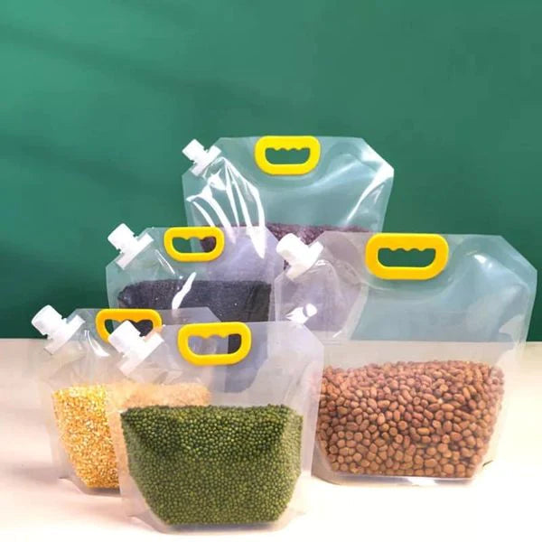 Kitchen Storage Moisture-Proof Sealed Transparent Portable Food-Grade Bag Stornfield