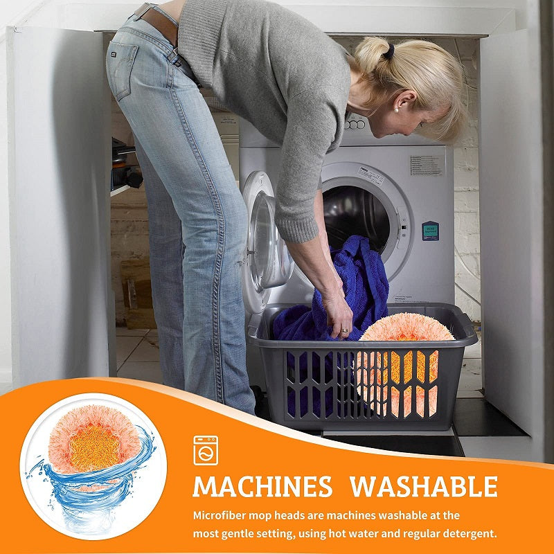 FlexiRein 360° Rotatable Microfiber Cleaning Mop | Stornfield