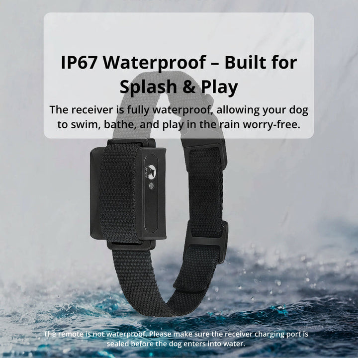 Stornfield | 1000m Waterproof Dog Training Collar | Rechargeable, Remote Control & Adjustable for Small, Medium, and Large Dogs