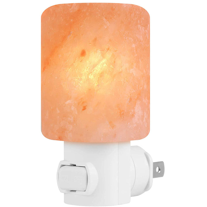 Stornfield | Natural Crystal Himalayan Salt Lamp | Bedside Lamp with Plug