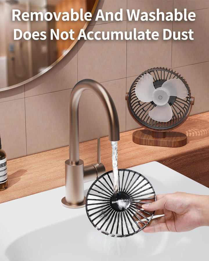 6.5 Inch USB Small Desk Fan for Home Office Car Outdoor Travel | Stornfield