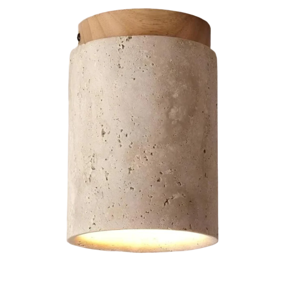 Trendy Round Japanese Style Ceiling Lamp - ZenLight | Stornfield