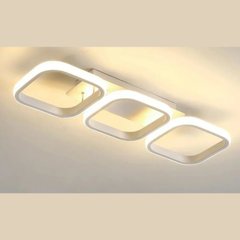 Modern LED Ring Chandelier – Minimalist Ceiling Light for Living Room and Dining Area | Stornfield