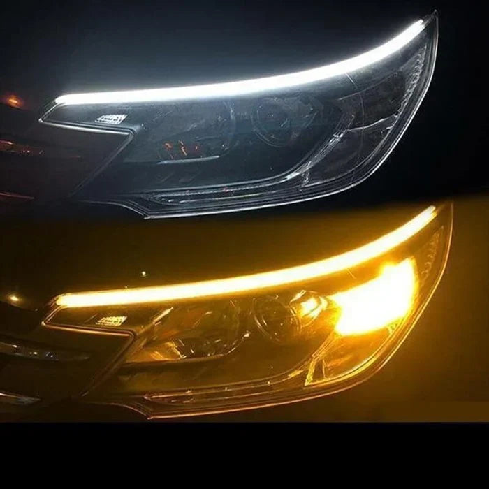Stornfield | Flexible DRL LED Night & Daytime Running Light Strip (No Disassembling Needed)