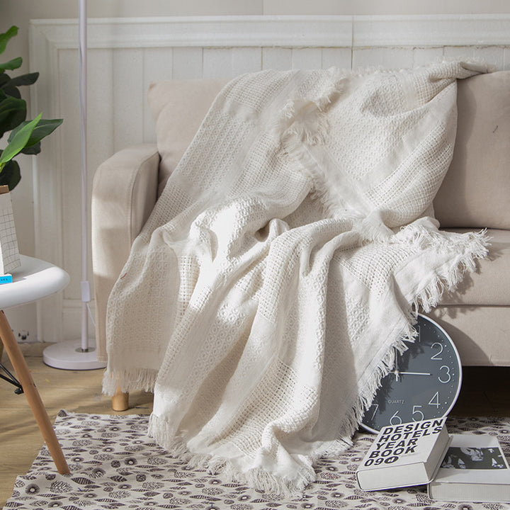 Cozy Woven Throw Blanket