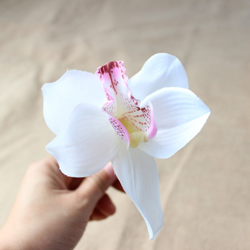 Faux Orchid Flower Stem