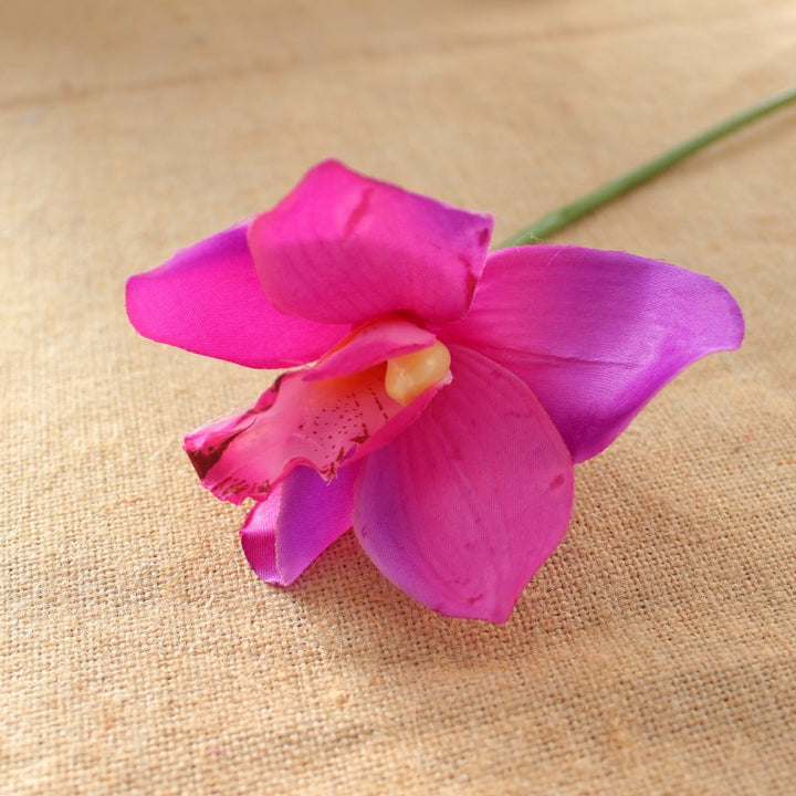 Faux Orchid Flower Stem