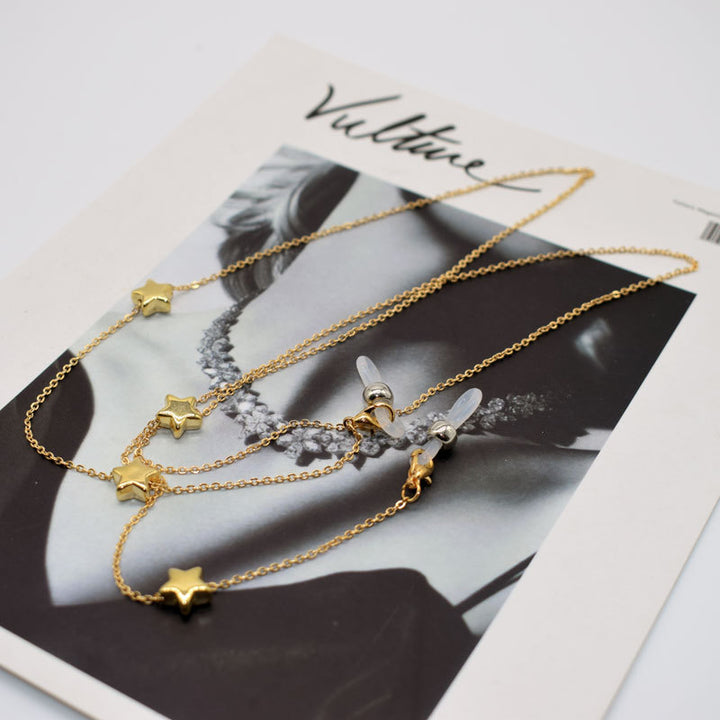 Star-Detail Layered Eyewear Chain Stornfield