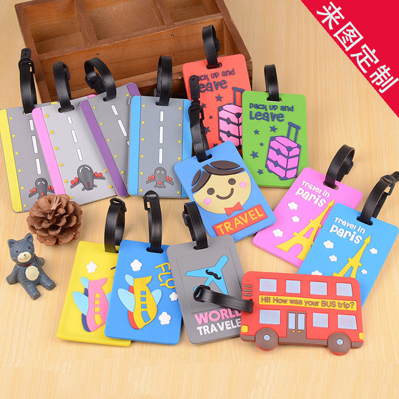 Unisex Creative Airplane Luggage Tag Stornfield