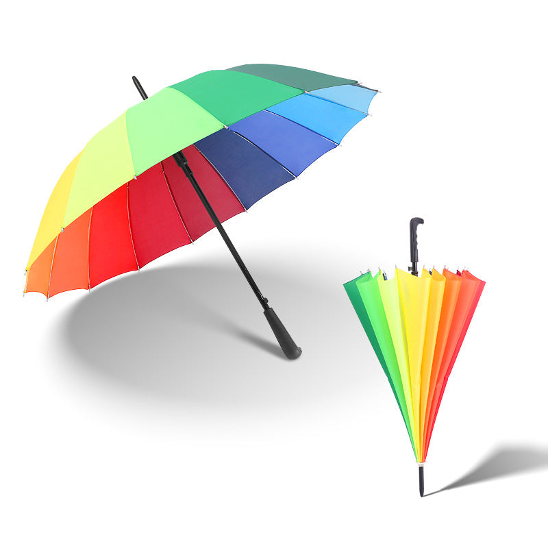 Ladies colorful umbrella with innovative folding mechanism Stornfield