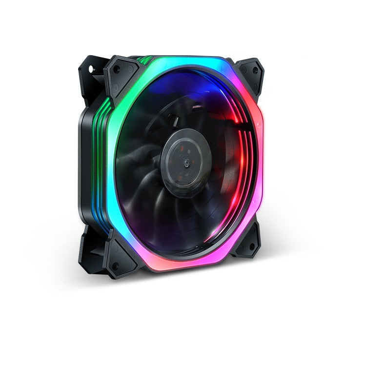 Rgb cooling fan with quiet operation and high air circulation Stornfield