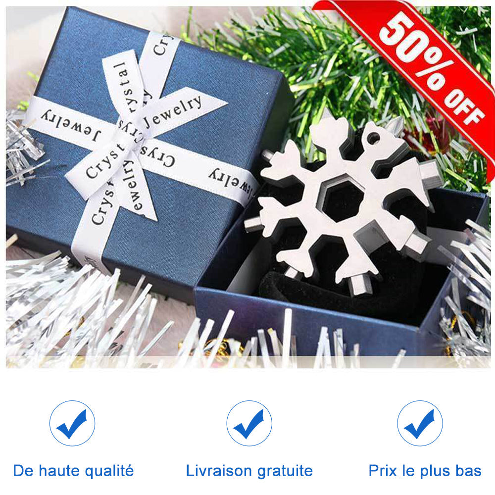 18-in-1 Snowflake Multi-tool Gift Set | Stornfield