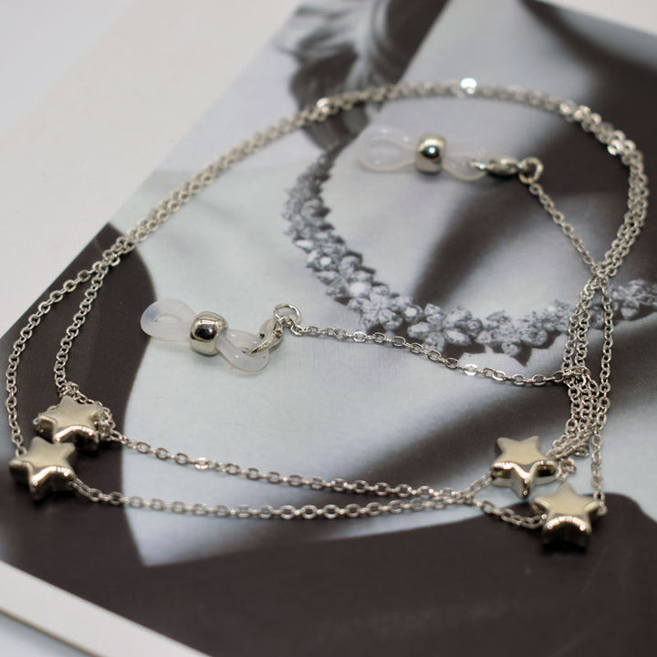 Star-Detail Layered Eyewear Chain Stornfield
