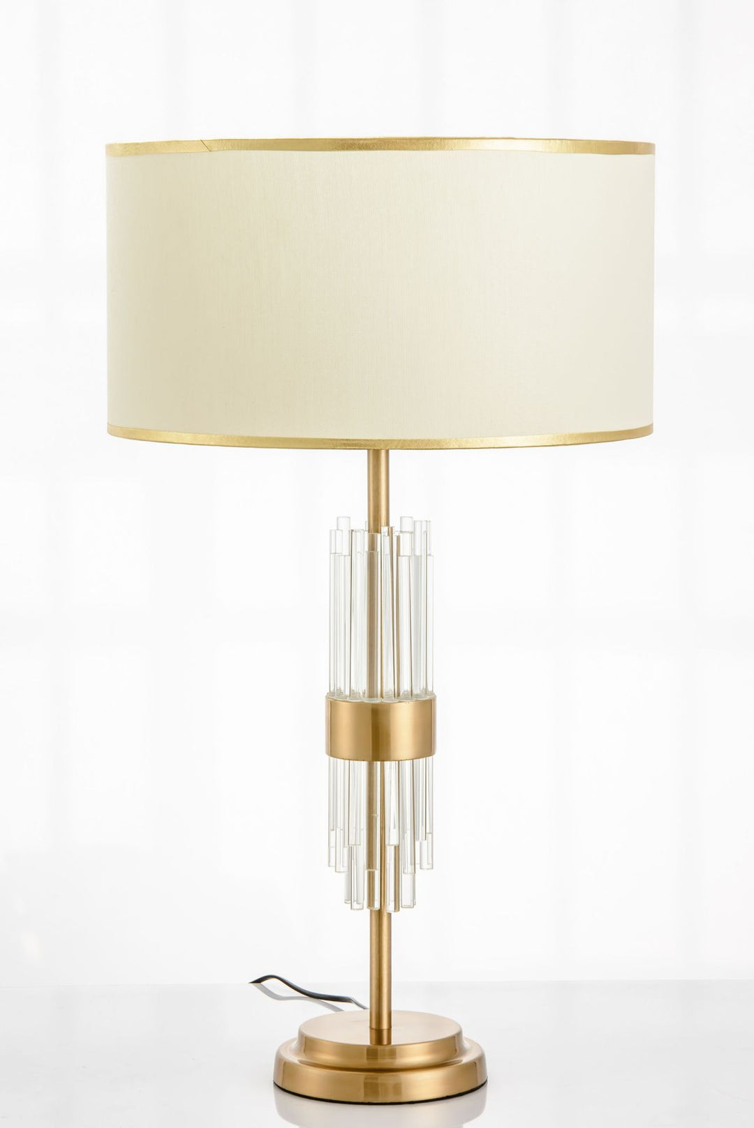 Contemporary Crystal Table Lamp