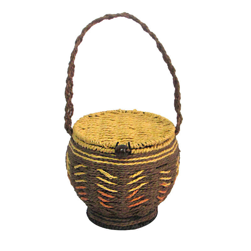 Artisan Woven Decorative Storage Basket Stornfield