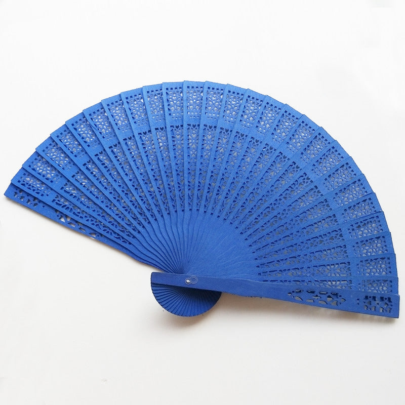 Ladies elegant fan made of high-quality plastic with artistic cutouts Stornfield
