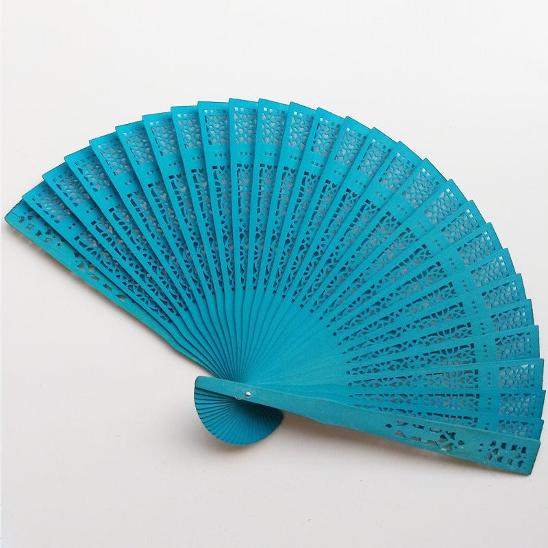 Ladies elegant fan made of high-quality plastic with artistic cutouts Stornfield