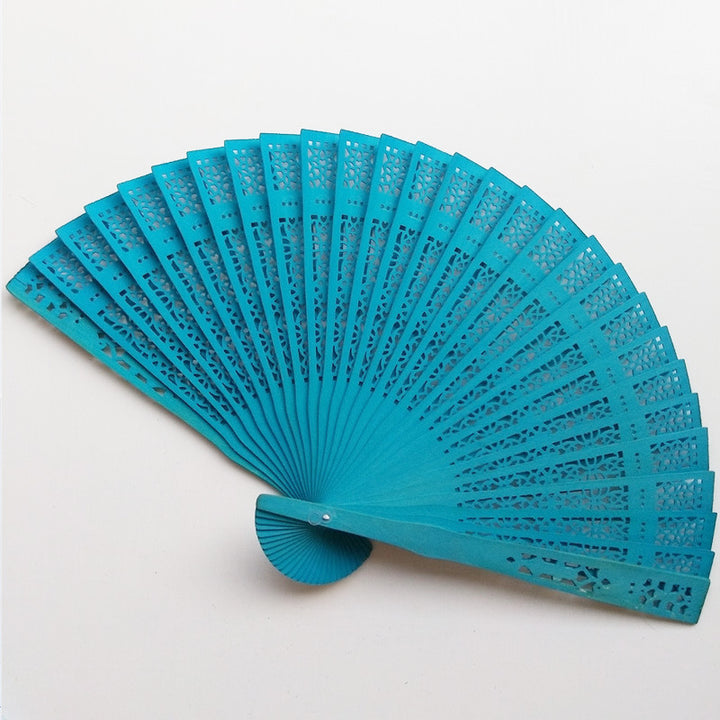 Women's fan made of high-quality filigree plastic with exquisite pattern design Stornfield