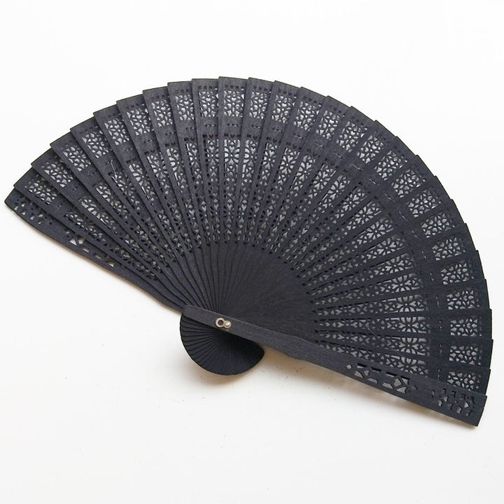 Ladies elegant fan made of high-quality plastic with artistic cutouts Stornfield