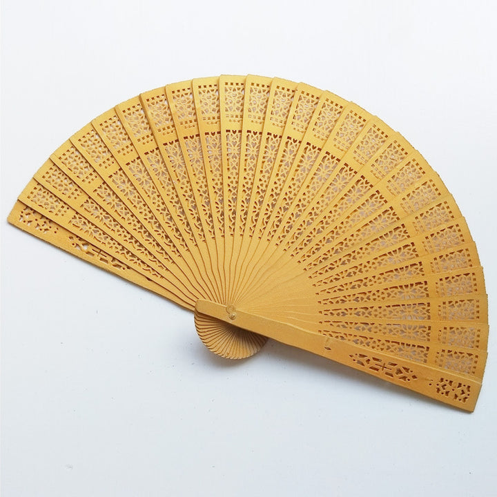 Ladies elegant fan made of high-quality plastic with artistic cutouts Stornfield