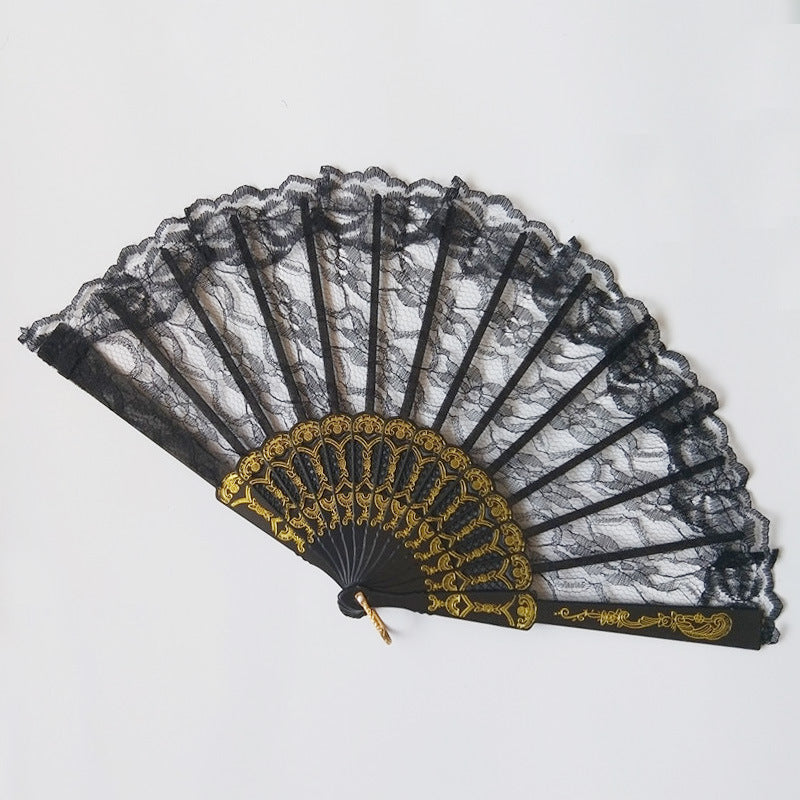 Women's Elegant Lace Fan Stornfield