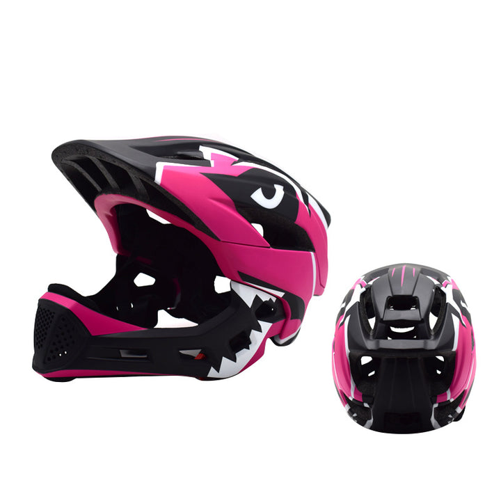 Children's Stylish Full Face Mountain Biking Helmet Stornfield