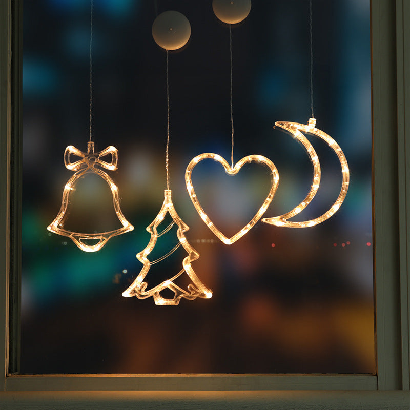 LED hanging decoration for windows and rooms