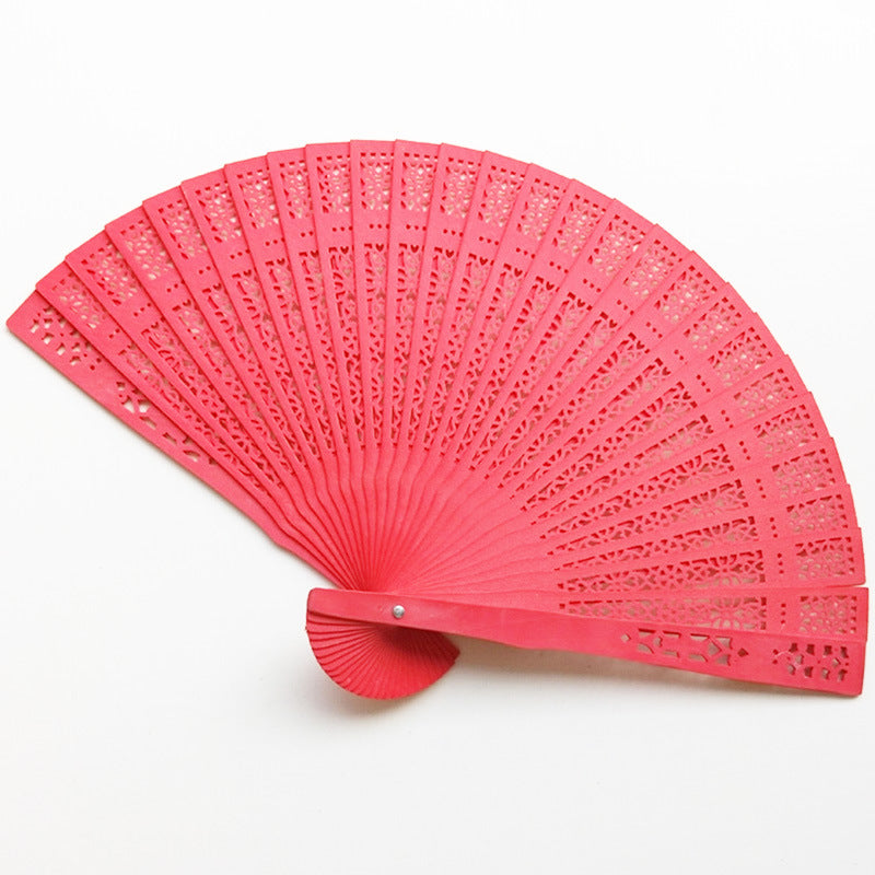 Ladies elegant fan made of high-quality plastic with artistic cutouts Stornfield