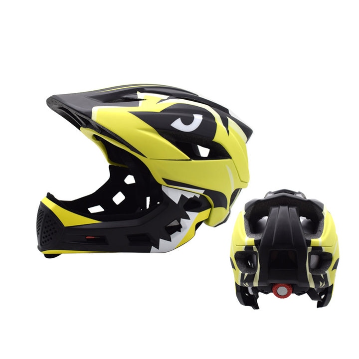 Children's Stylish Full Face Mountain Biking Helmet Stornfield