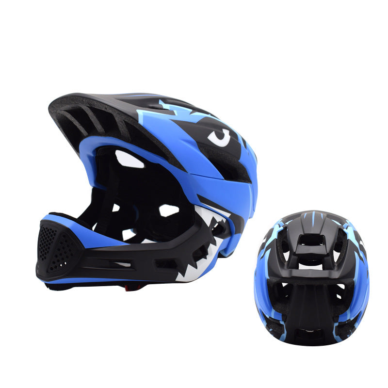 Children's Stylish Full Face Mountain Biking Helmet Stornfield