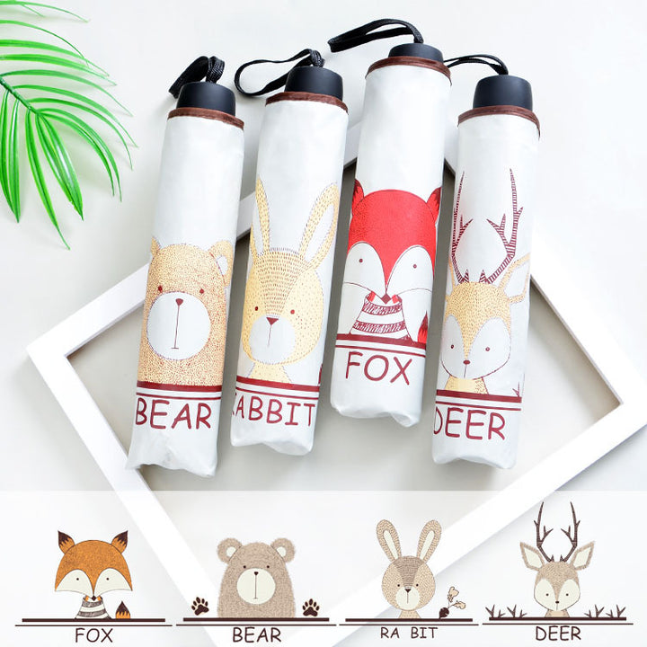 Women Compact Folding Umbrella with Cute Design Stornfield