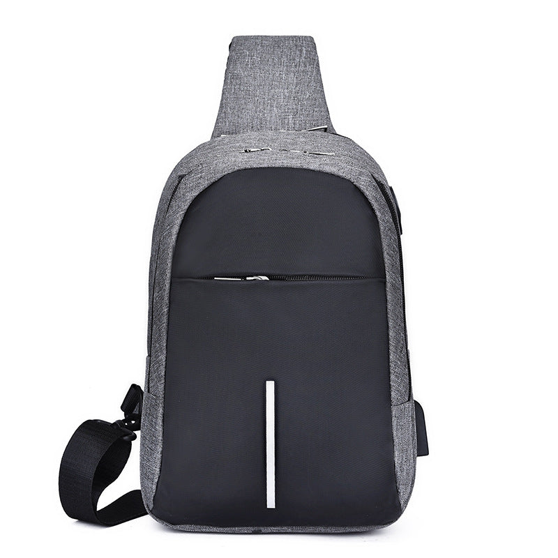 Sling-Style Multi-Compartment Backpack Stornfield