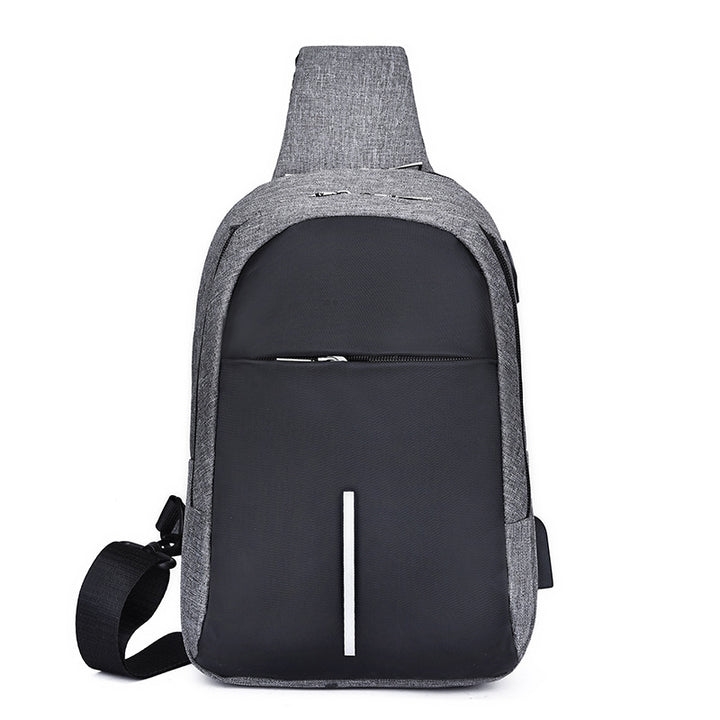 Sling-Style Multi-Compartment Backpack Stornfield