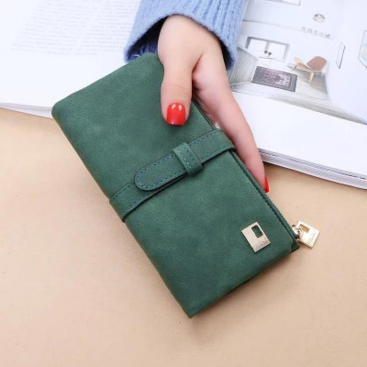 Women's long wallet with two compartments | Stornfield