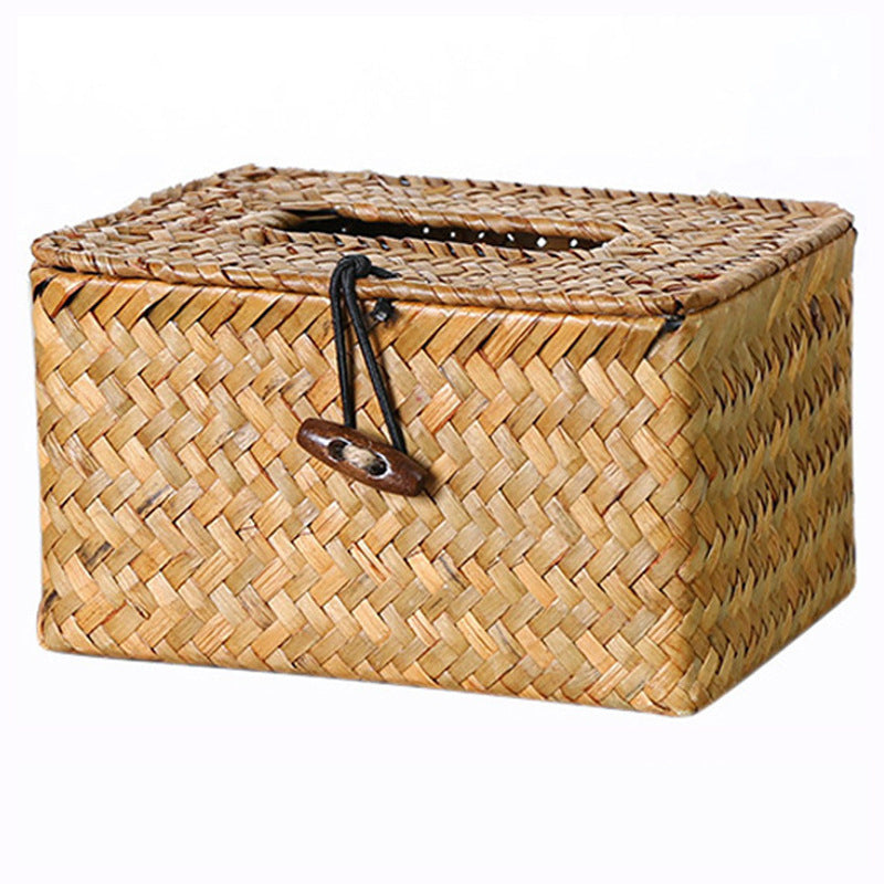 Unisex Handwoven Storage Box with Practical Lid Stornfield