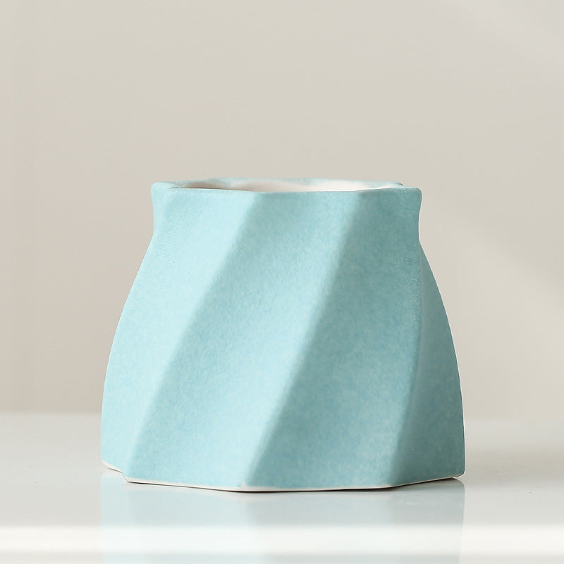 Geometric Decorative Plant Pot