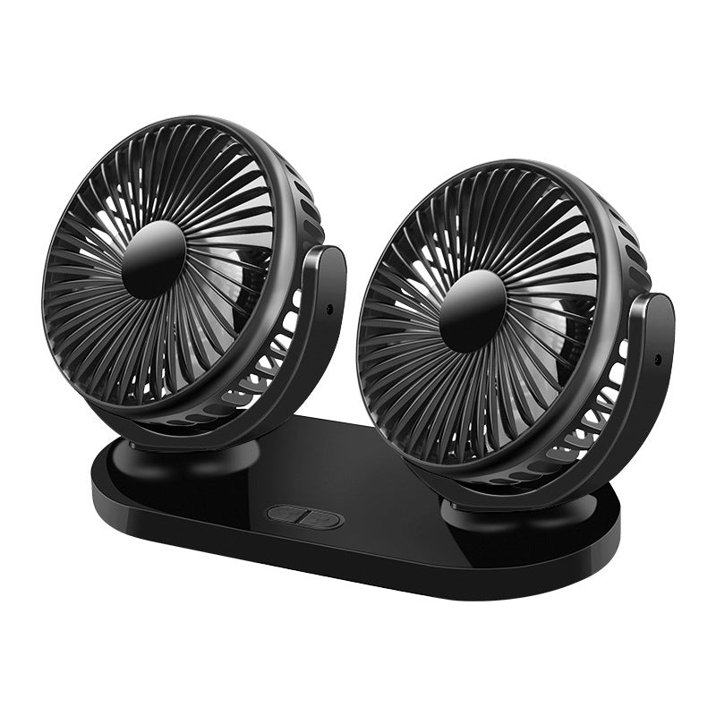 Dual Hurricane Desk Fan Stornfield