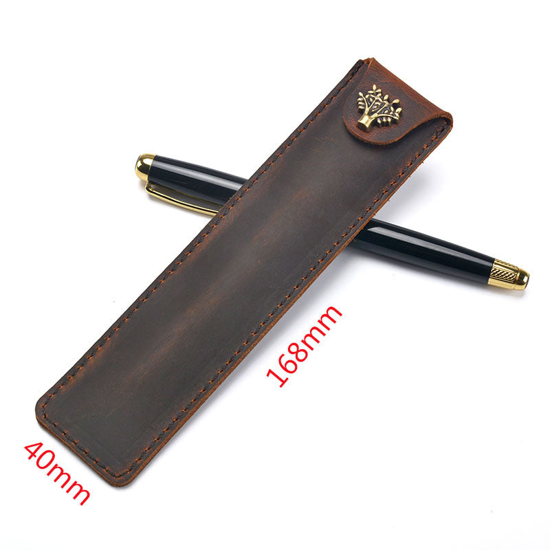 Handcrafted Leather Pen Holder