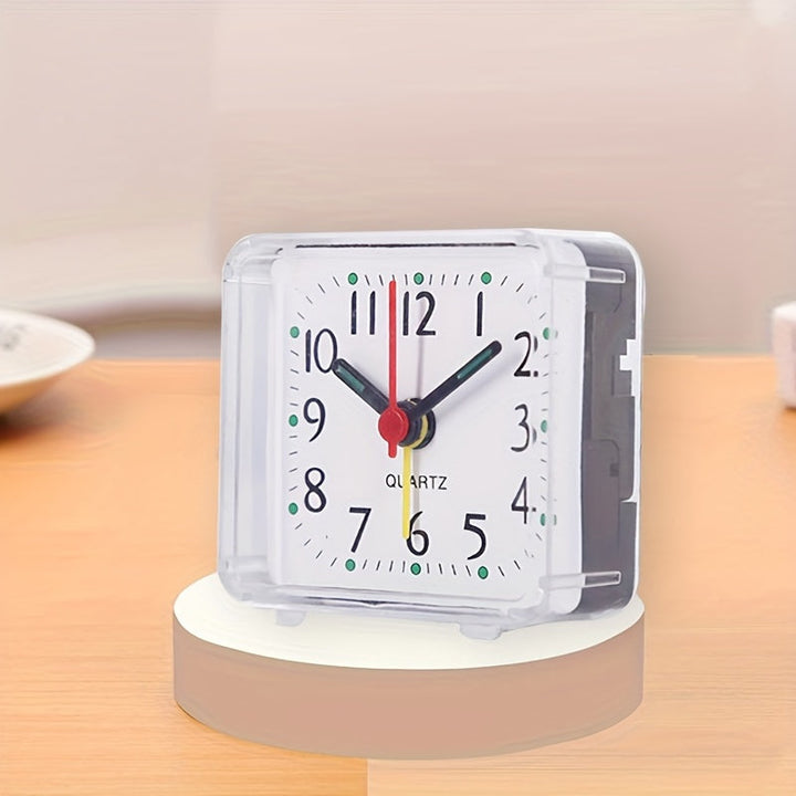 Simple White Square Alarm Clock | Stornfield