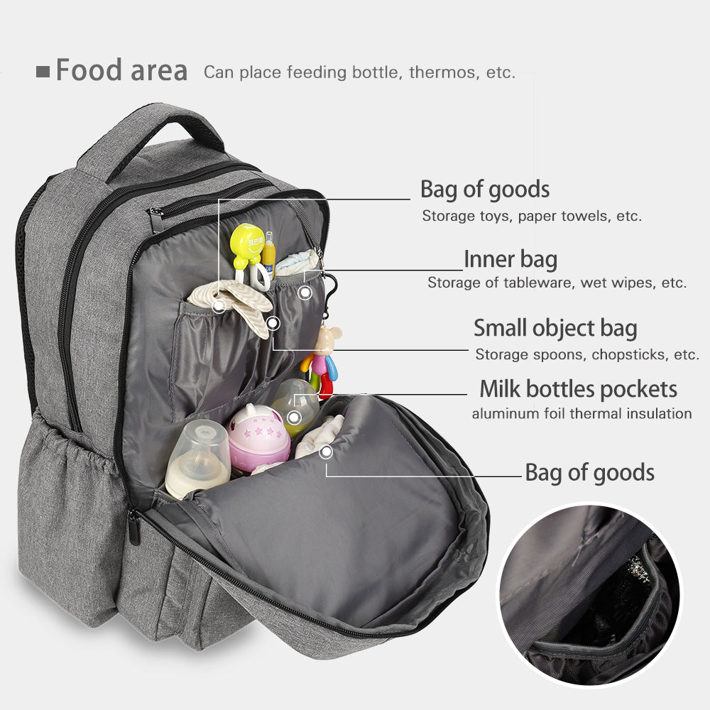 Elegant Laptop Backpack with Reinforced Back and Insulated Compartments Stornfield