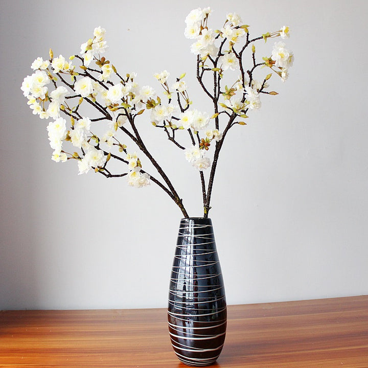 Lifelike Cherry Blossom Stem