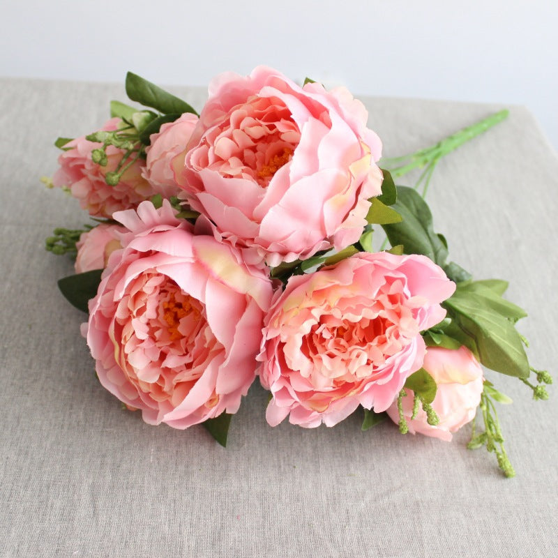 Lifelike Peony Bouquet